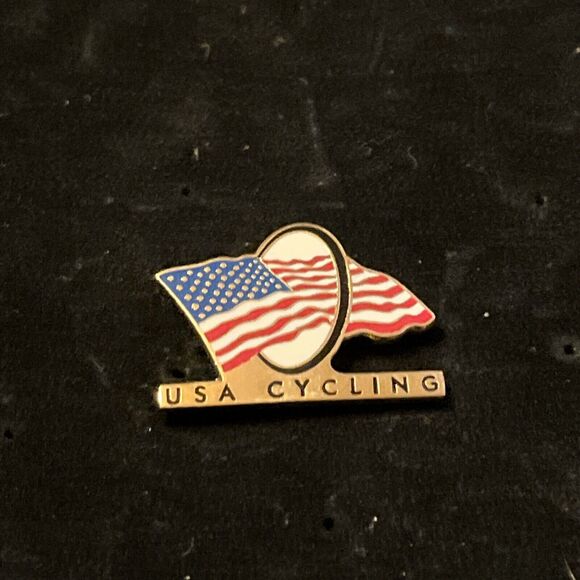 Olympic Summer Games Team USA‎ Cycling Event Lapel Hat Pin - Picture 1 of 3